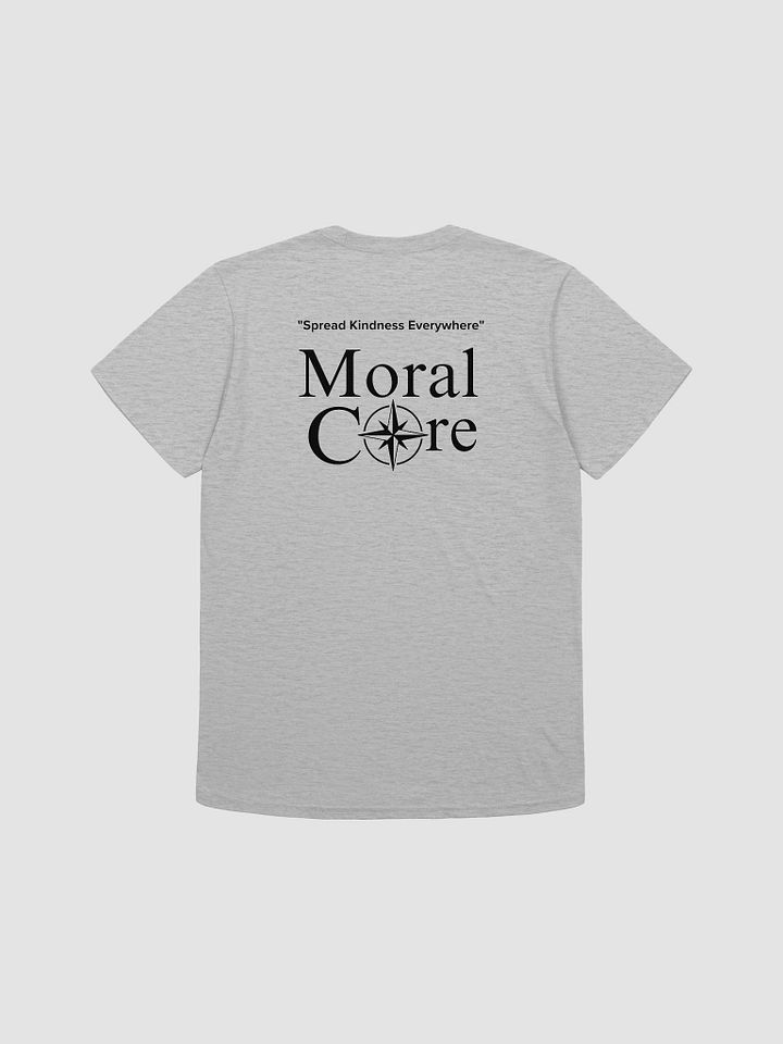 Morale Core T-shirt in black writing product image (14)