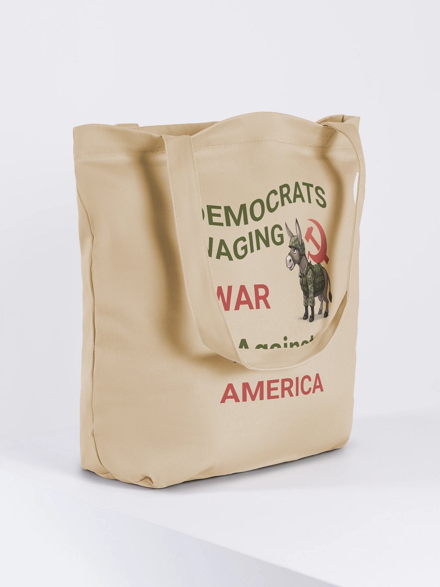 Democrats Waging War Against America tote bag product image (4)