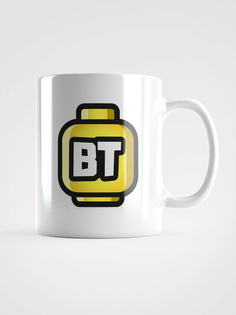 Plain white mug product image (2)