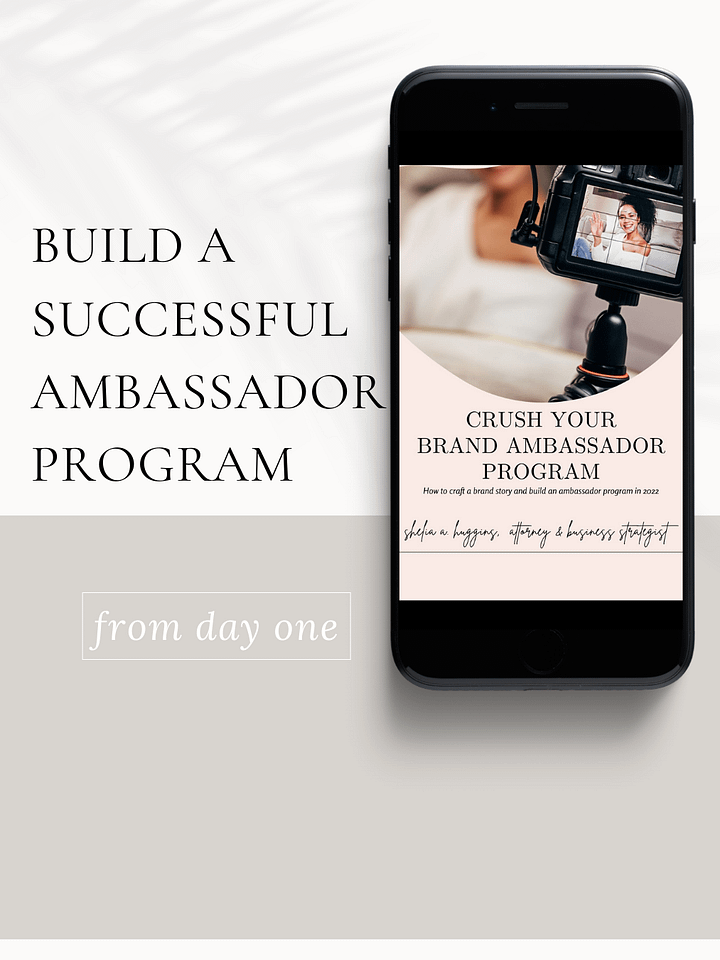 Create a Brand Ambassador Program in 2025: E-book product image (1)