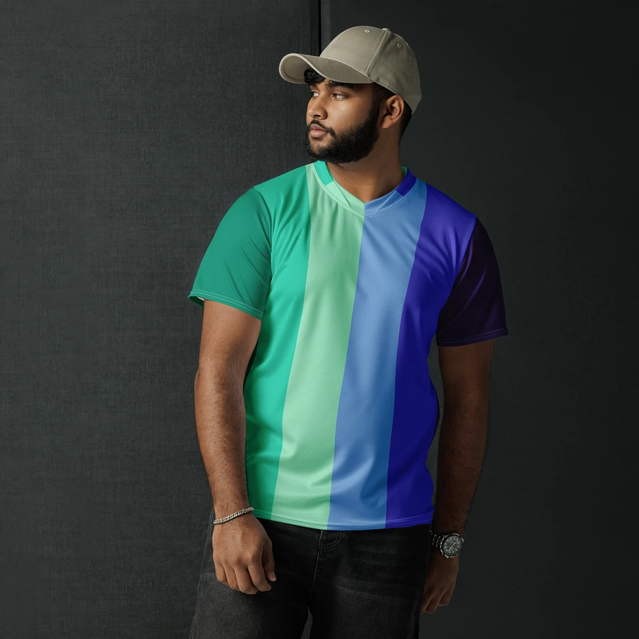 Gay Men's Pride Flag - All-Over Print Jersey product image (8)