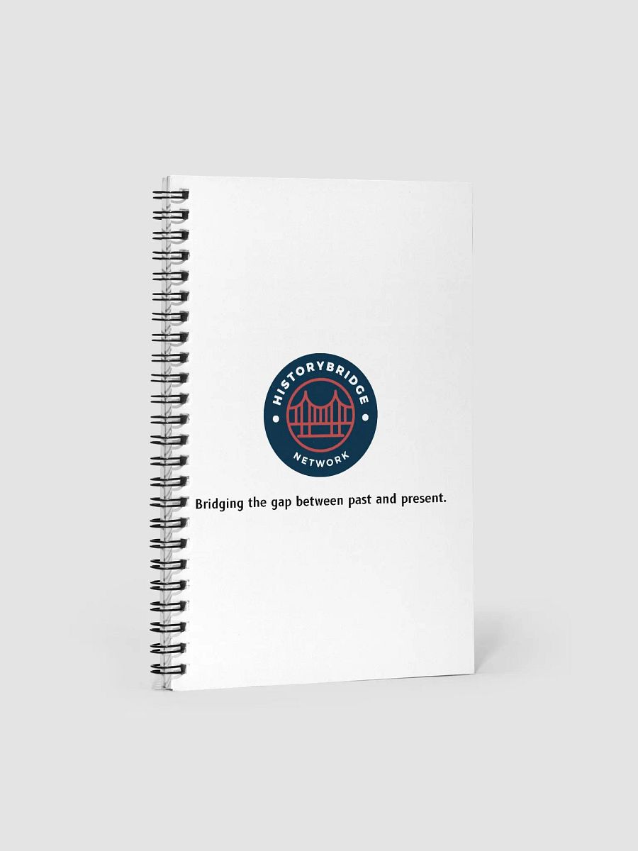 HistoryBridge Emblem Spiral Notebook product image (1)