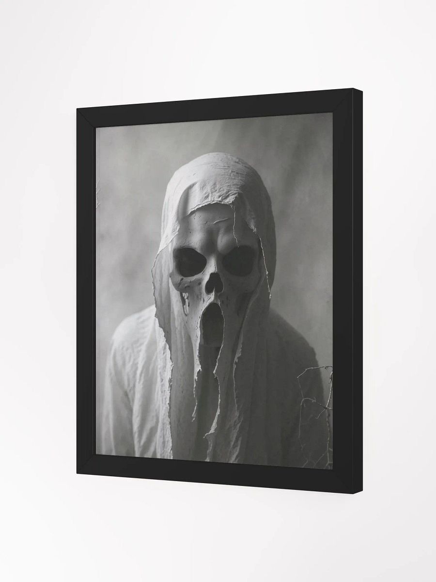 Ghostly Face Framed Print product image (7)