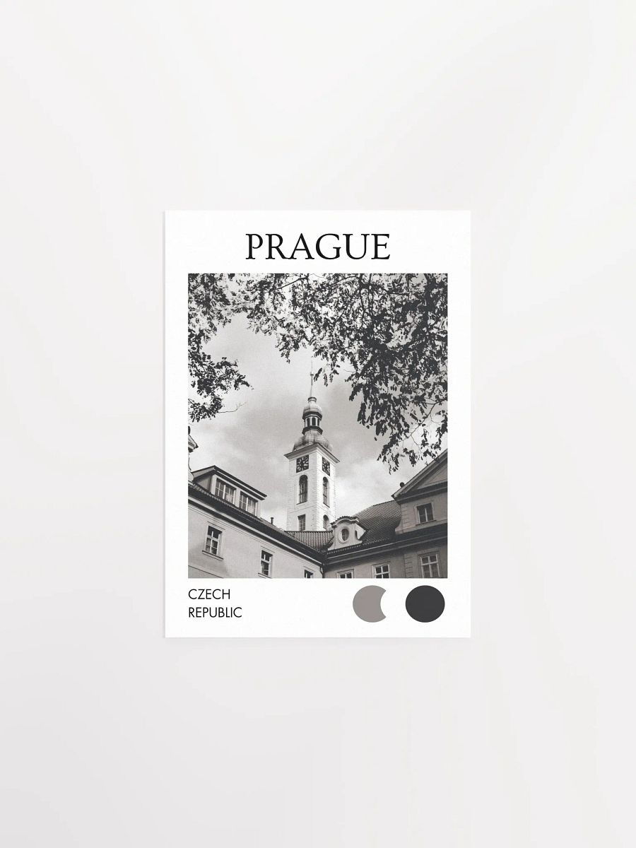 Spires of Prague II - Black & White product image (1)
