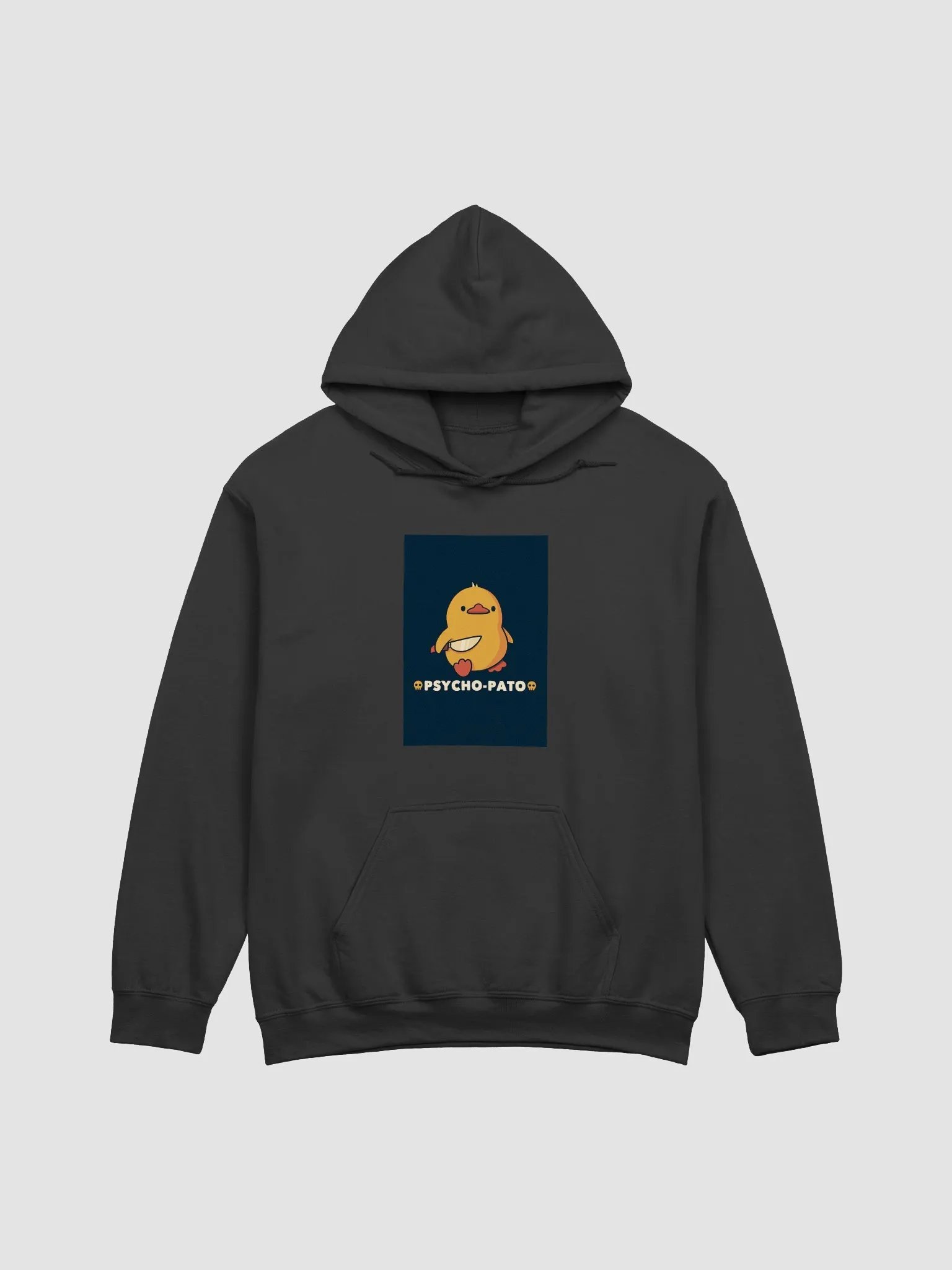 Meme Psycho-Pato Duck Cartoon Hoodie product image (1)