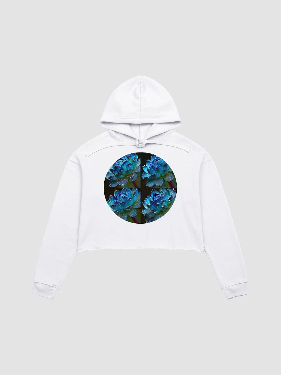 Kawaiikitten Essential Dewdrop Fleece Crop Hoodie product image (1)
