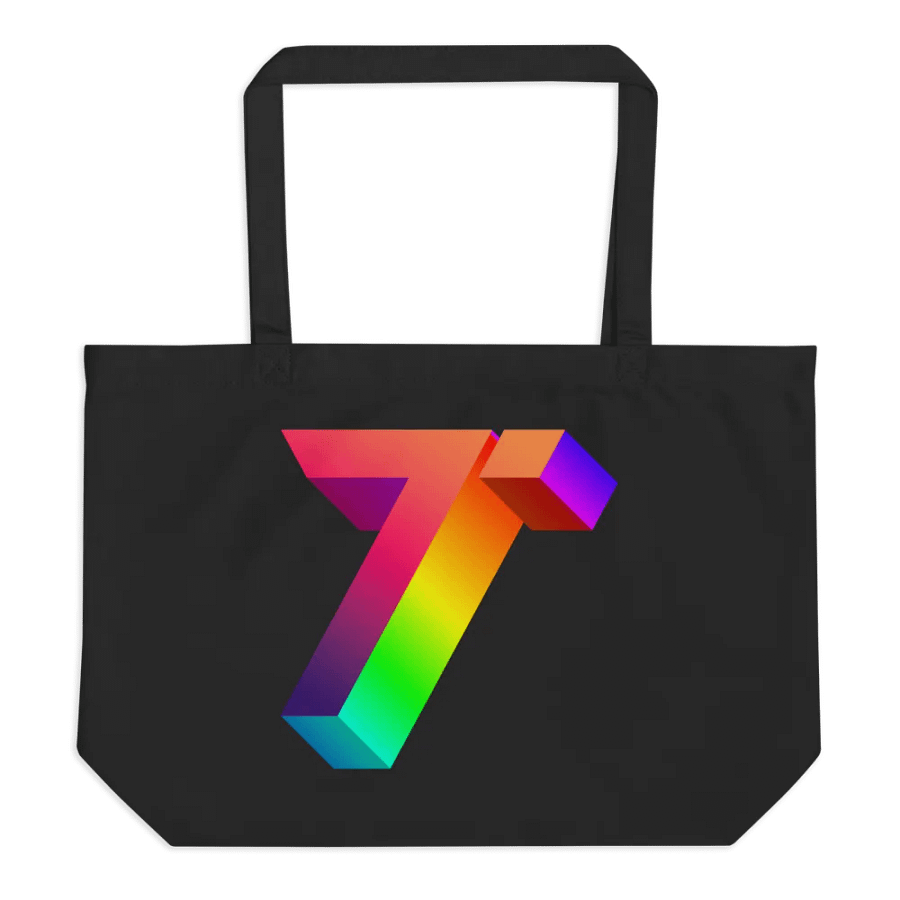 Tobu Cotton Tote Bag 3D Logo product image (3)