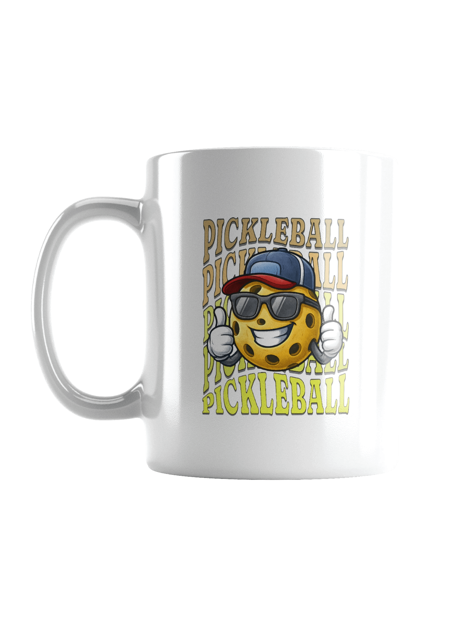 Thumbs Up Pickleball Cheeky Mug product image (1)