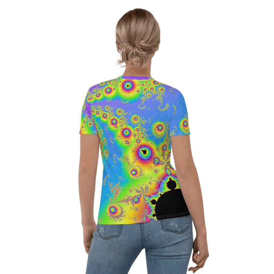 Fractal women's T-shirt - Minibrot Maelstrom product image (2)
