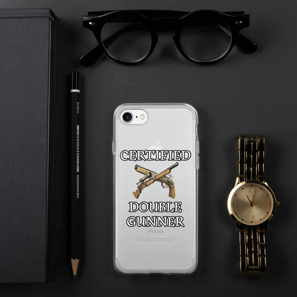 Certified Double Gunner iPhone Case Clear product image (3)