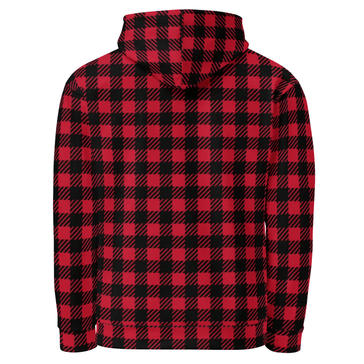 Limited Edition Plaid "King Chauncey" Christmas Hoodie product image (2)