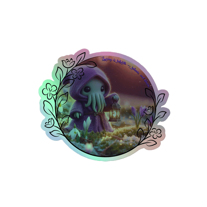Spring is Rebirth Sticker product image (2)