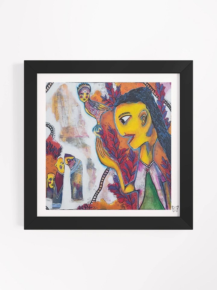 I Have Hope That Peace Will Fly Again Framed Art Print product image (2)