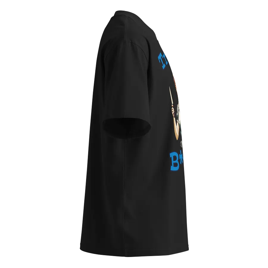 Try Me B*tch - Funny Meme T-Shirt - Stanley/Stella Unisex Organic Oversized T-Shirt SATU020 product image (10)