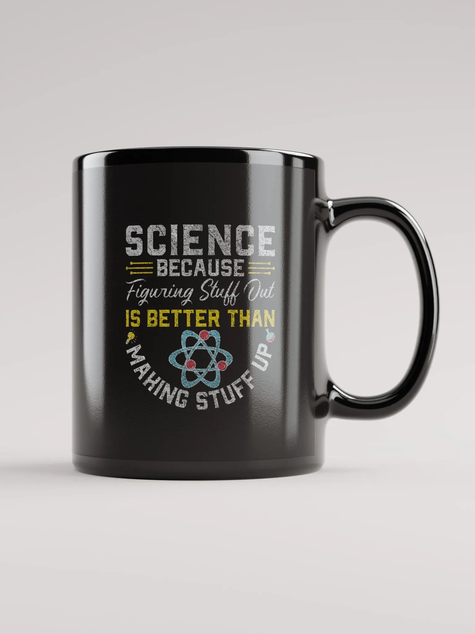 Science Backed Black Mug product image (1)