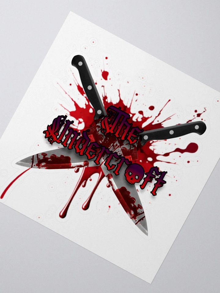 Bloodied Blades Kiss Cut Stickers product image (6)