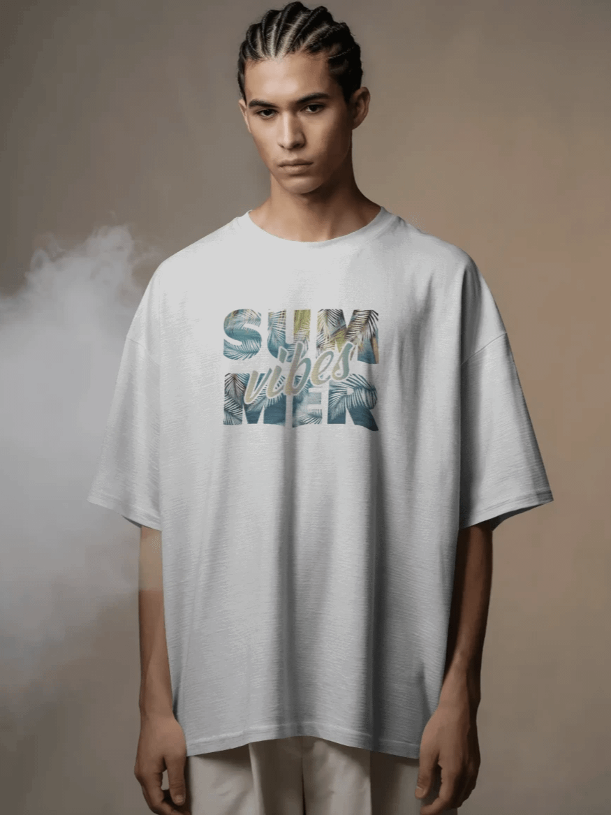 Oversized Premium Tee – Summer Vibes Edition product image (2)