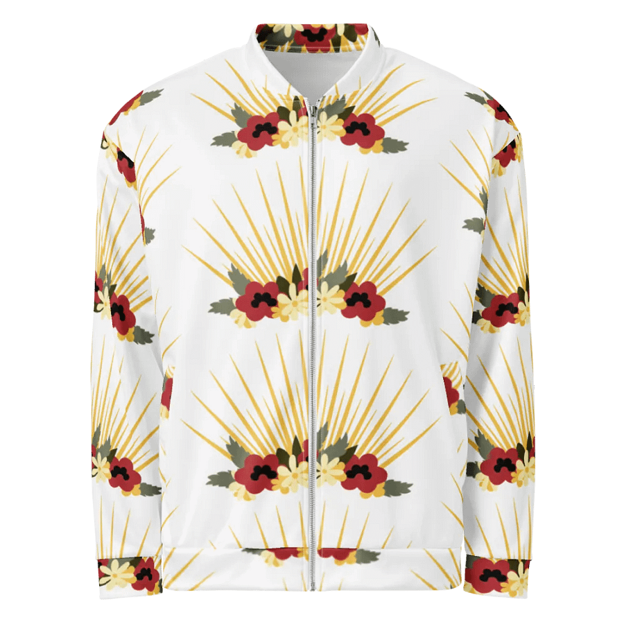 Harvest Bloom All-Over Print Bomber Jacket product image (1)