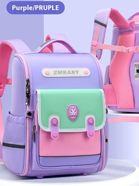 New Sesame Baby Primary School Schoolbag Grade 1-3-6 British Style Boys' Schoolbag Lightweight Girls Backpack product image (5)