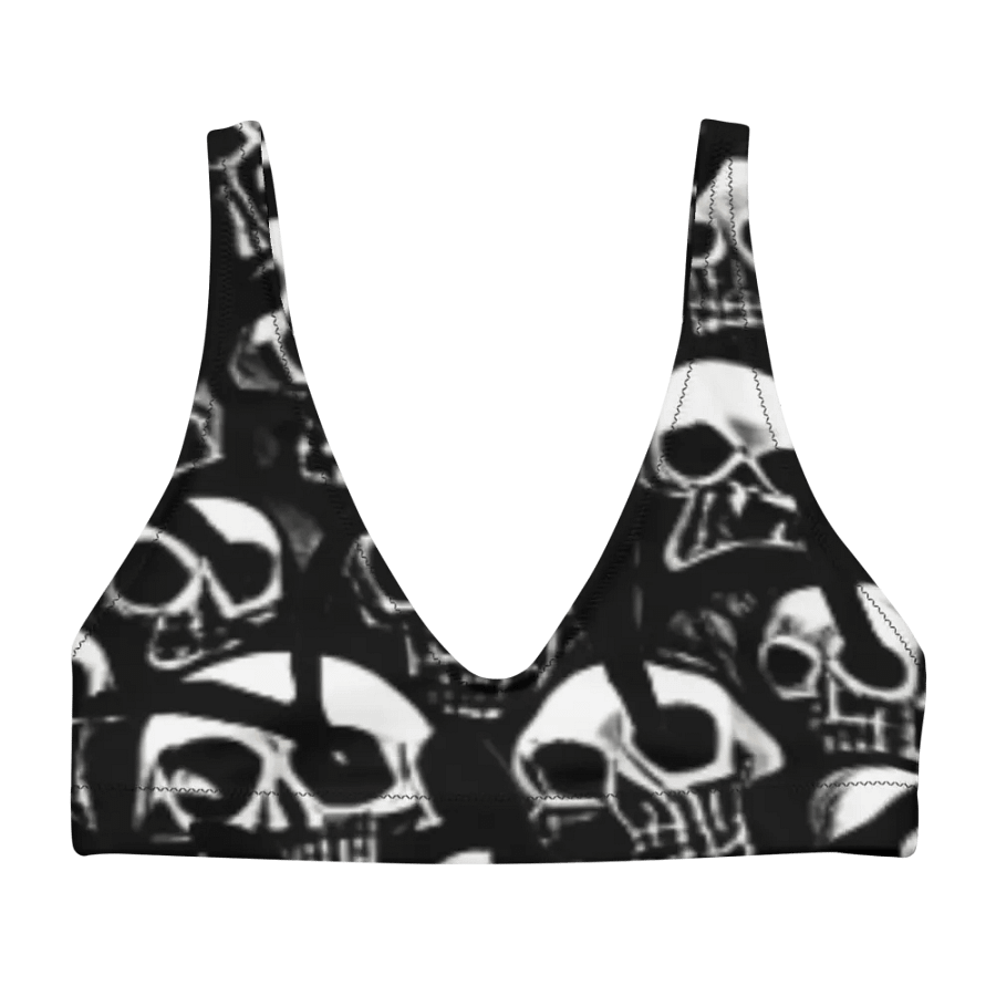 Skull Cluster Recycled Bikini Top product image (1)