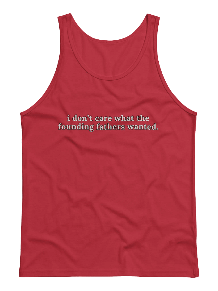 Founding Father's Tank (Red) product image (1)