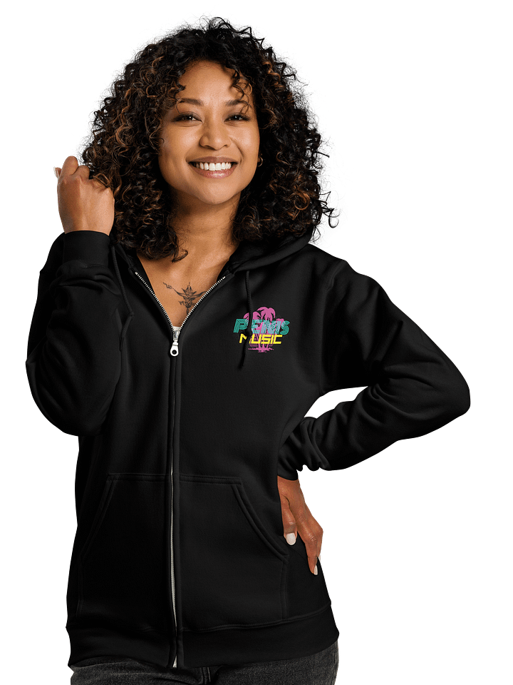 Penis Music zip hoodie product image (1)