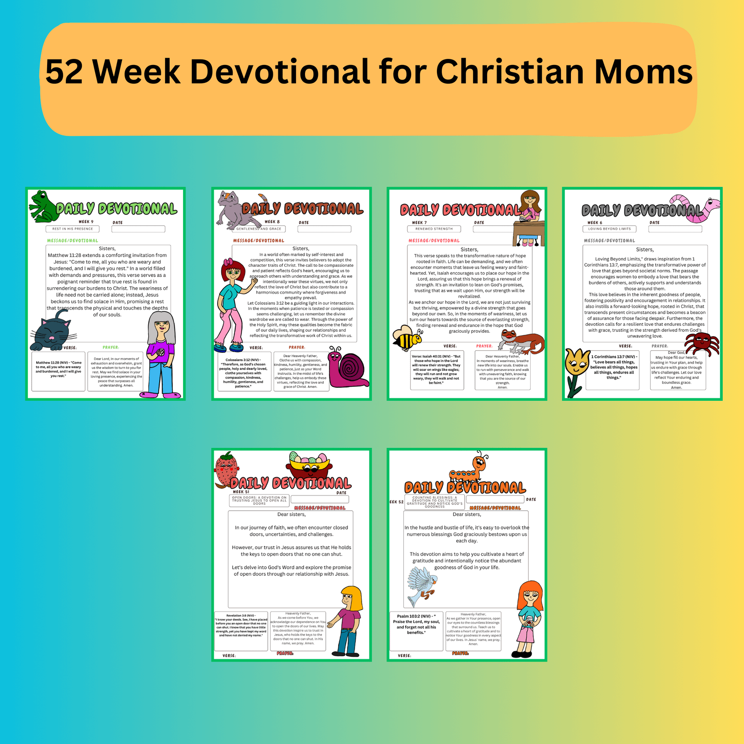 Christian Mom Gifted Devotional| Christian Moms Gift| BibleVerse| Timely Verses| Christian Bible Verses| Prayerful| Devotion Prayers| Faith product image (6)