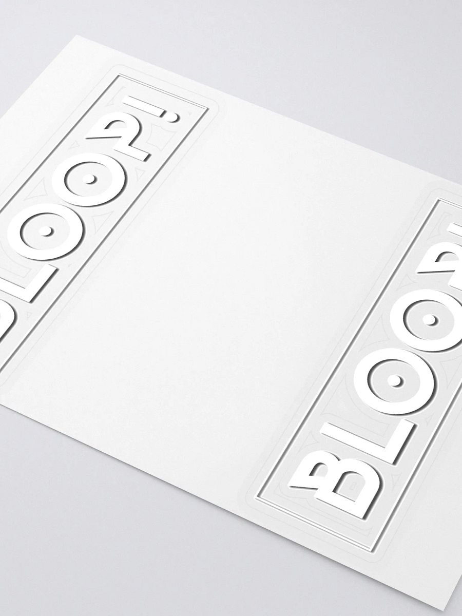 Bloop Stickers! product image (3)