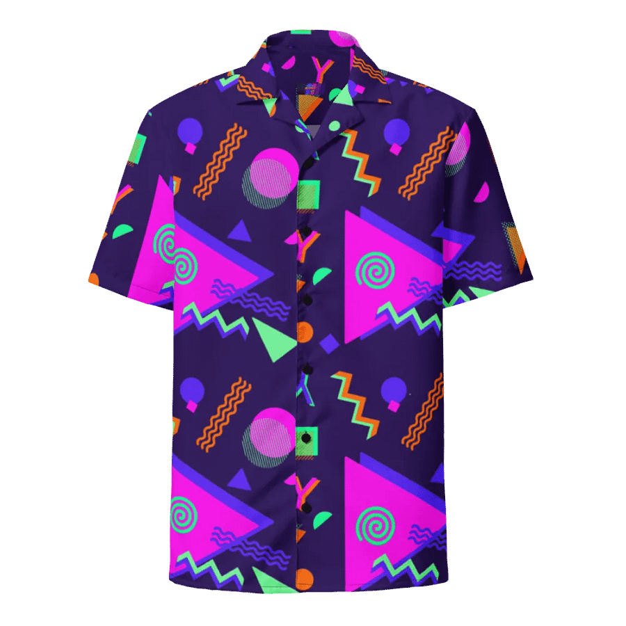 Arcade Dreams Short Sleeve Hawaiian Button up product image (1)