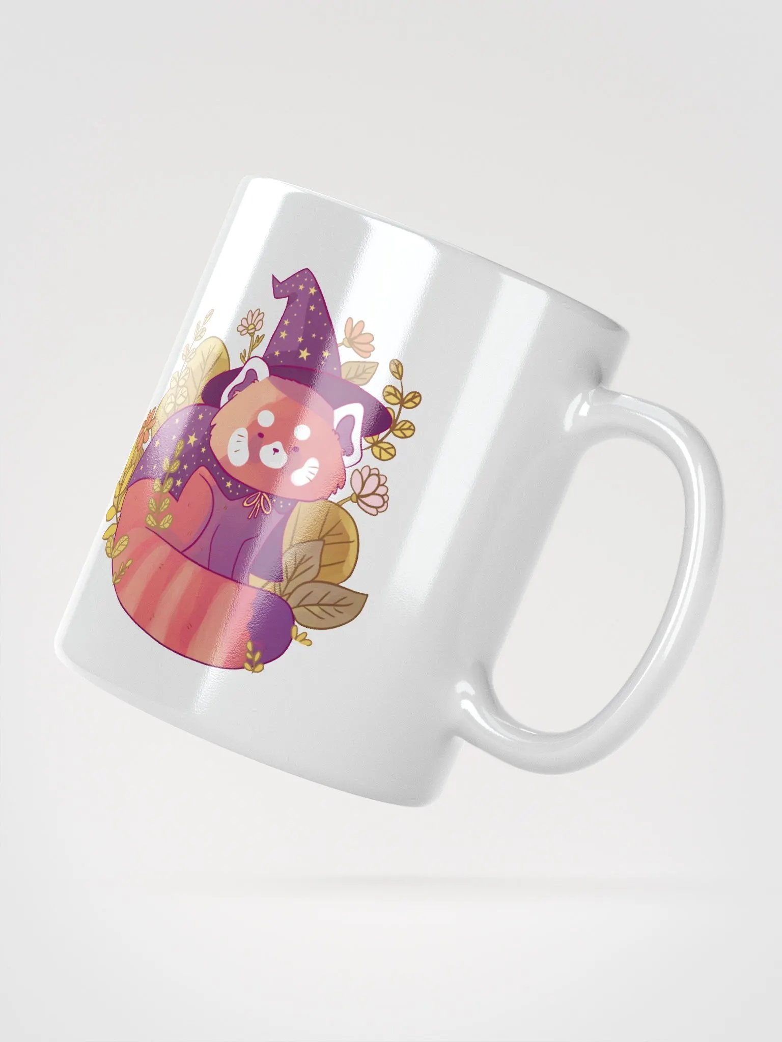 Cute Red Panda Wizard Mug product image (2)