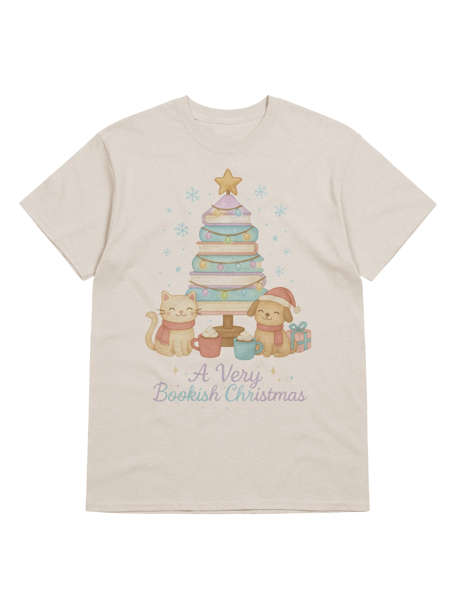 Book Tree Christmas T-Shirt | A Very Bookish Christmas” product image (101)