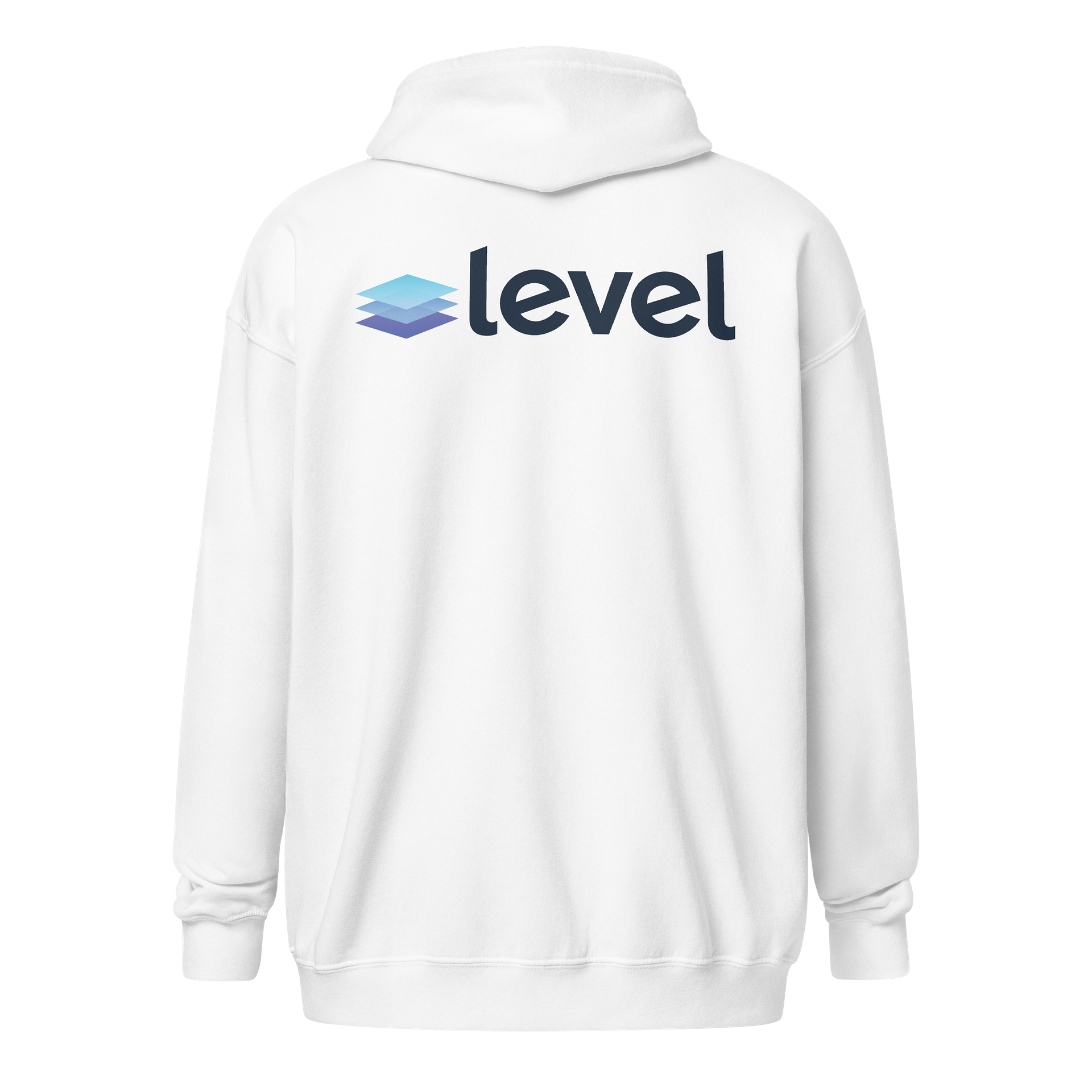 Level Zip Hoodie - Light (Back Print) product image (2)