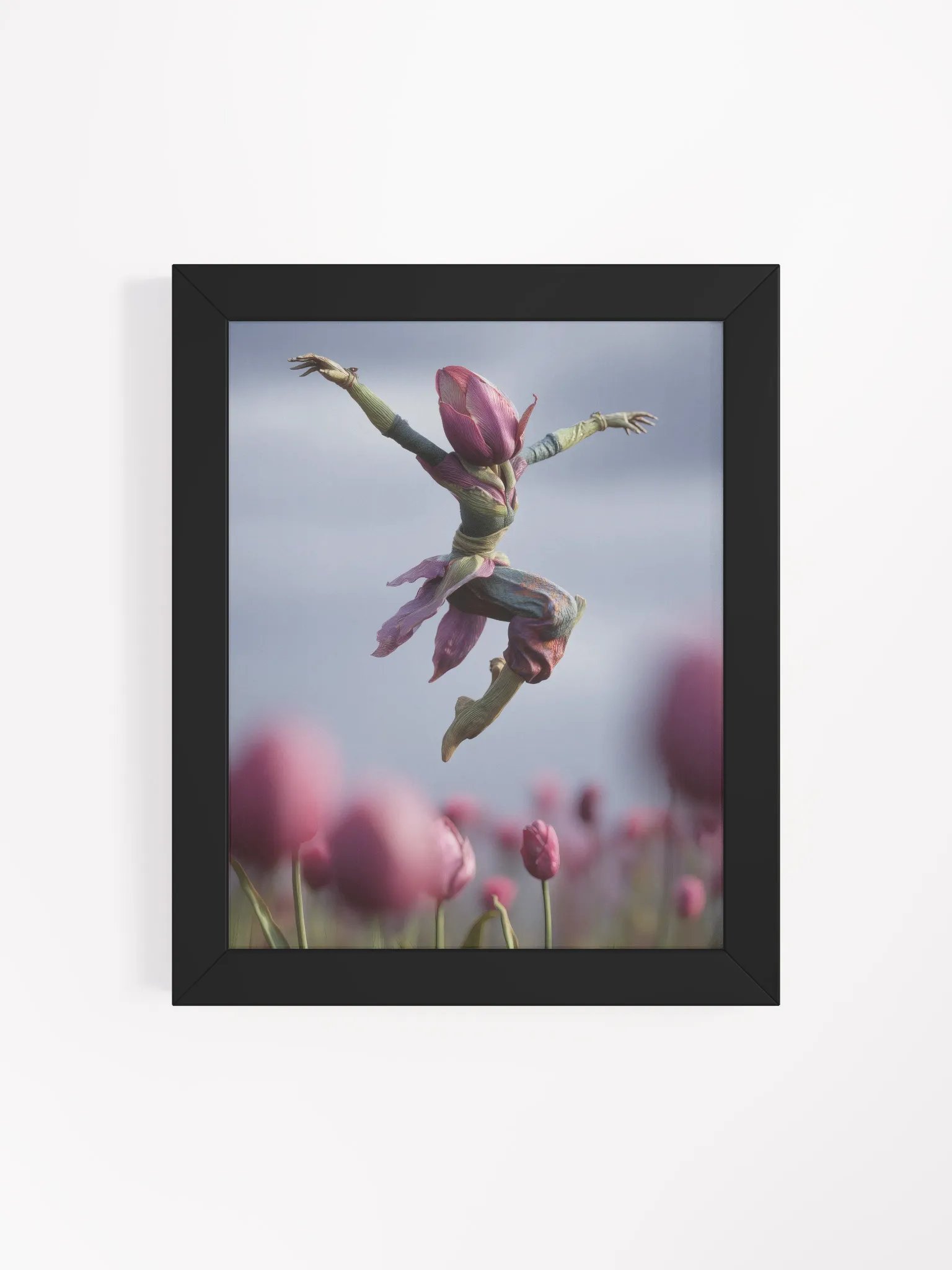 Tulip Fairy in Flight Framed Matte Poster product image (66)