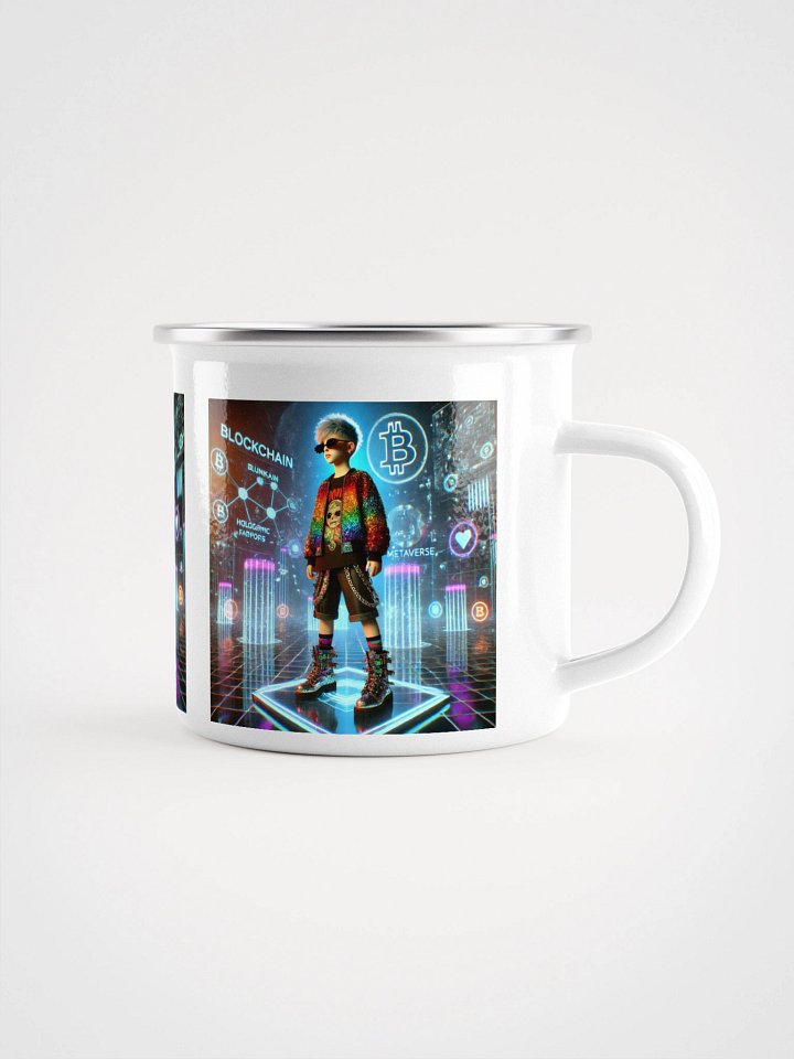 Meta Kid #1 Enamel Mug product image (1)