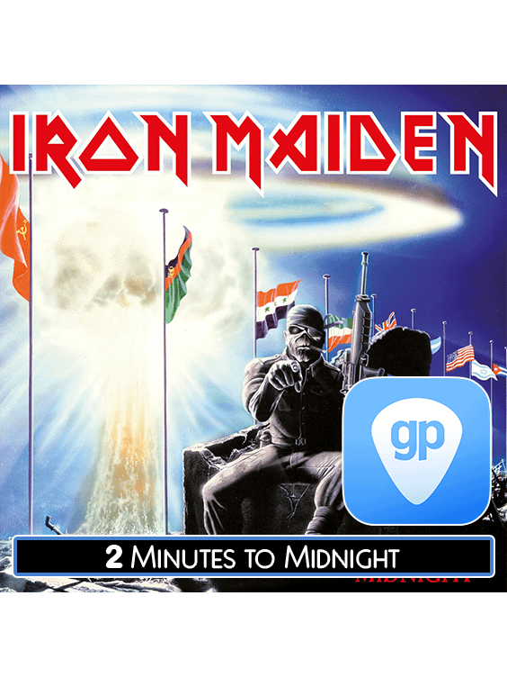2 Minutes to Midnight PDF TAB + Backing Track MP3 product image (1)