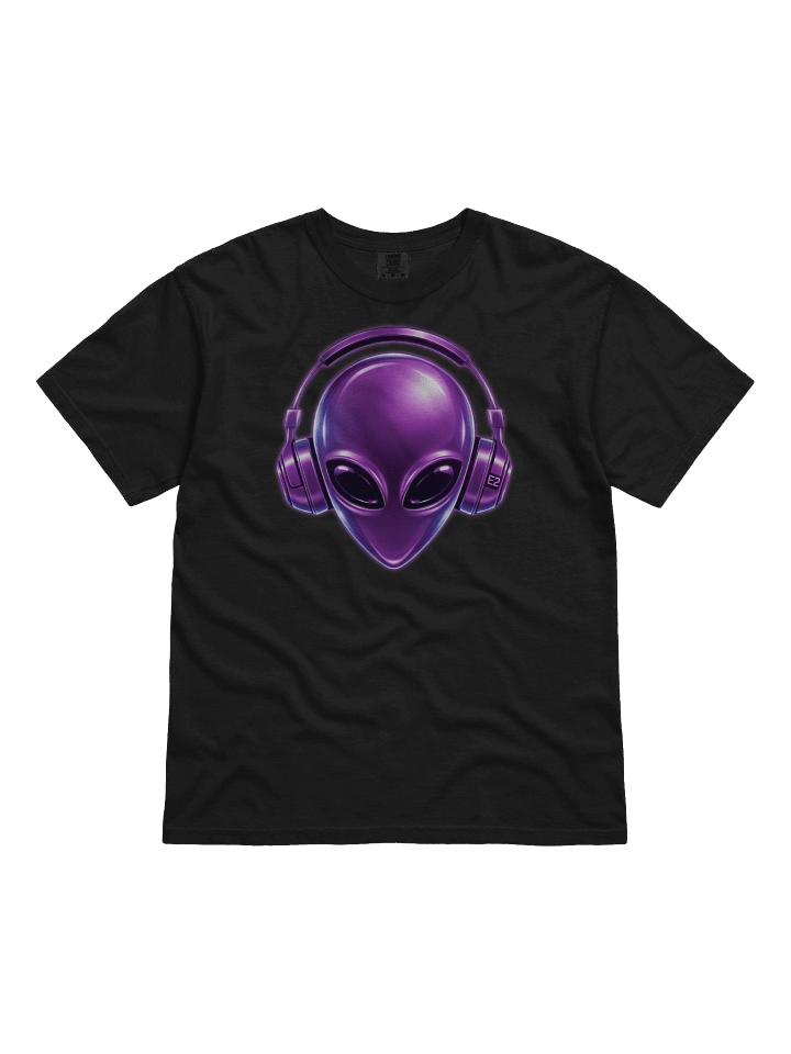 Purple Metalic e² Alien Logo T-Shirt product image (1)