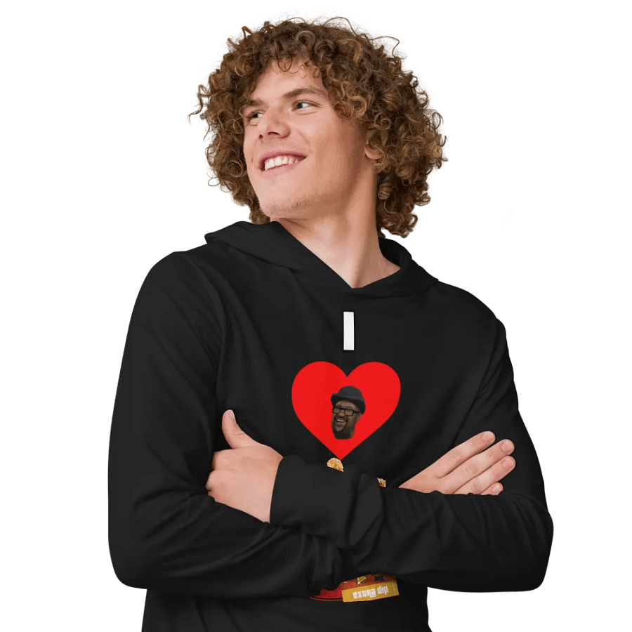 I ❤️ Chicken Hoody product image (5)