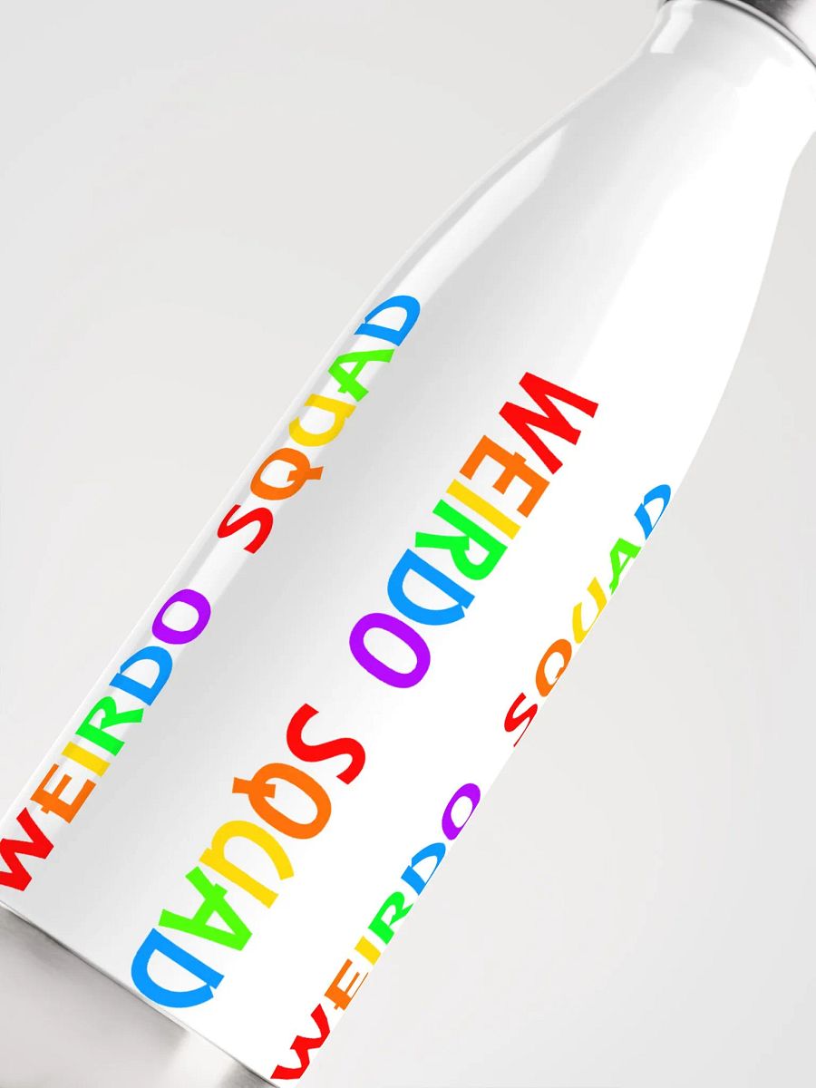 Weirdo Squad Rainbow - Stainless Steel Water Bottle product image (5)