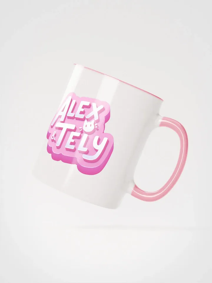 Alex & Tely Pink Logo Color Mug product image (2)