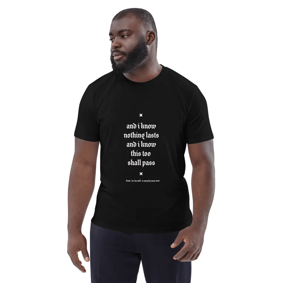 So I'm Told Black Tee product image (3)