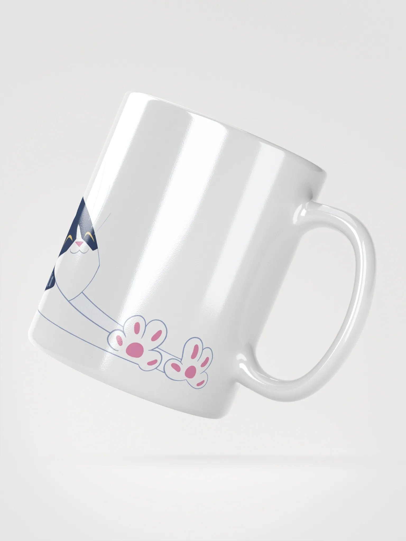 Biiiiiig Stretch Mishka Mug White Glossy product image (2)