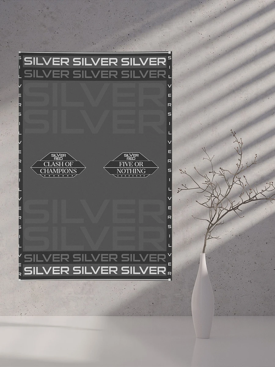 SILVER VS RED - ALL IN SILVER (poster) product image (7)
