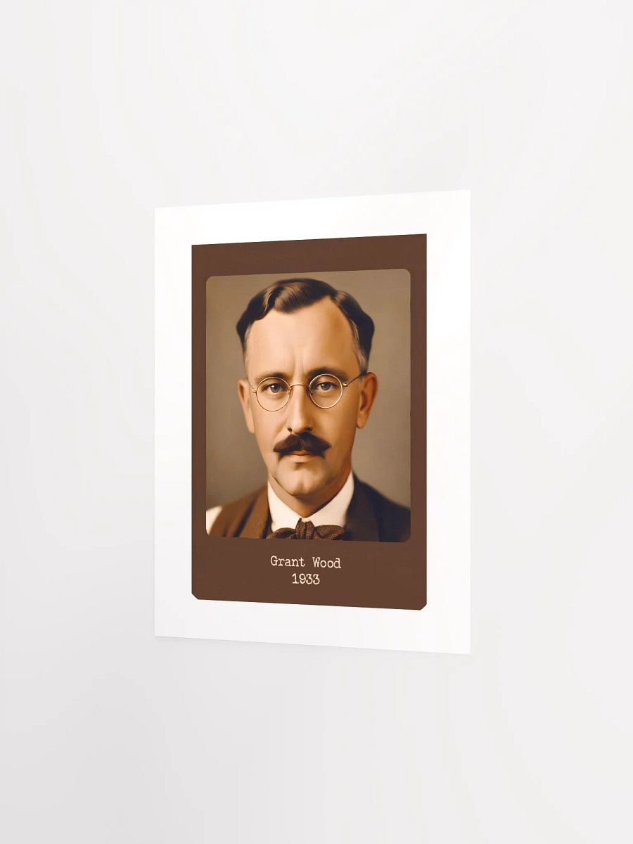 Grant Wood 1933 - Print product image (2)