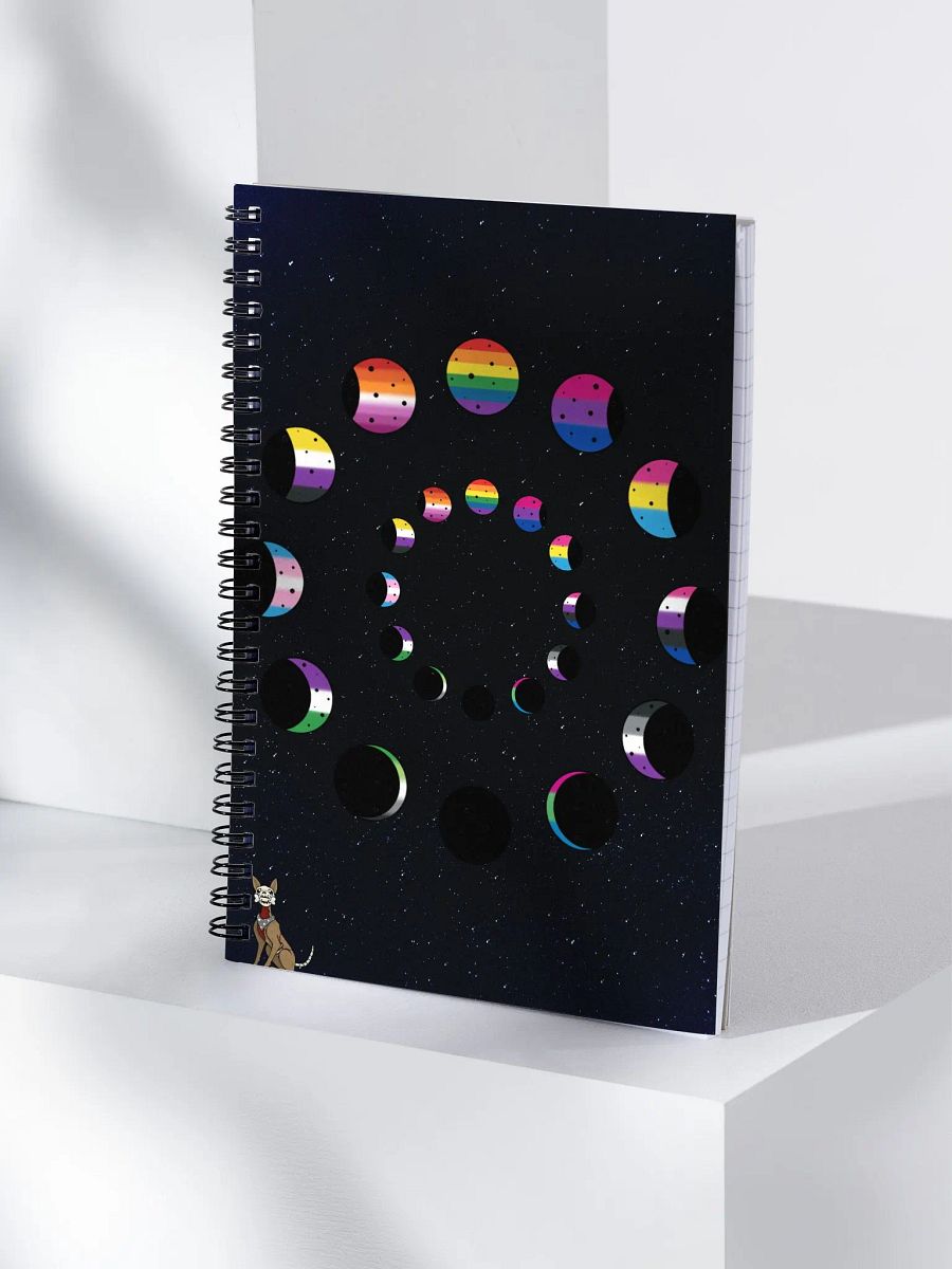 Pride Moon Phases Notebook product image (3)