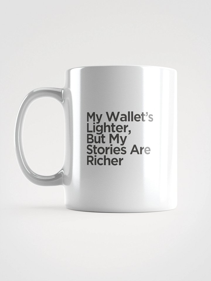 Rich Stories White Glossy Mug product image (1)