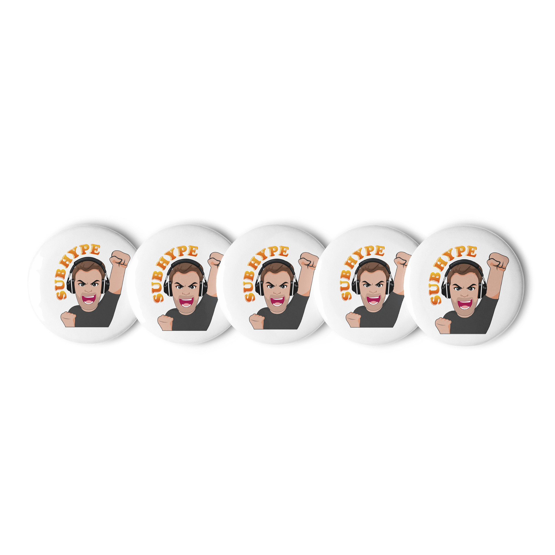 Sub Hype Pin Button Set product image (1)