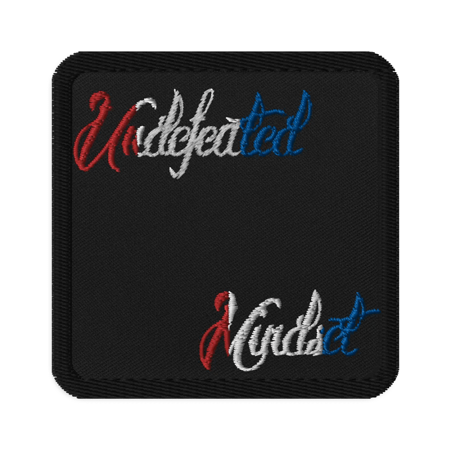 Undefeated Mindset patch product image (1)