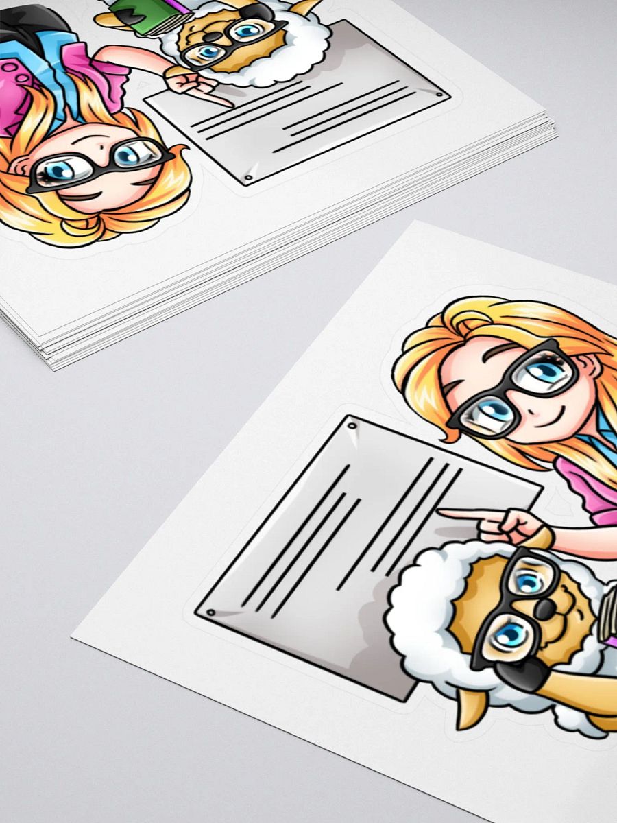 Melissa Business Emote Sticker product image (4)