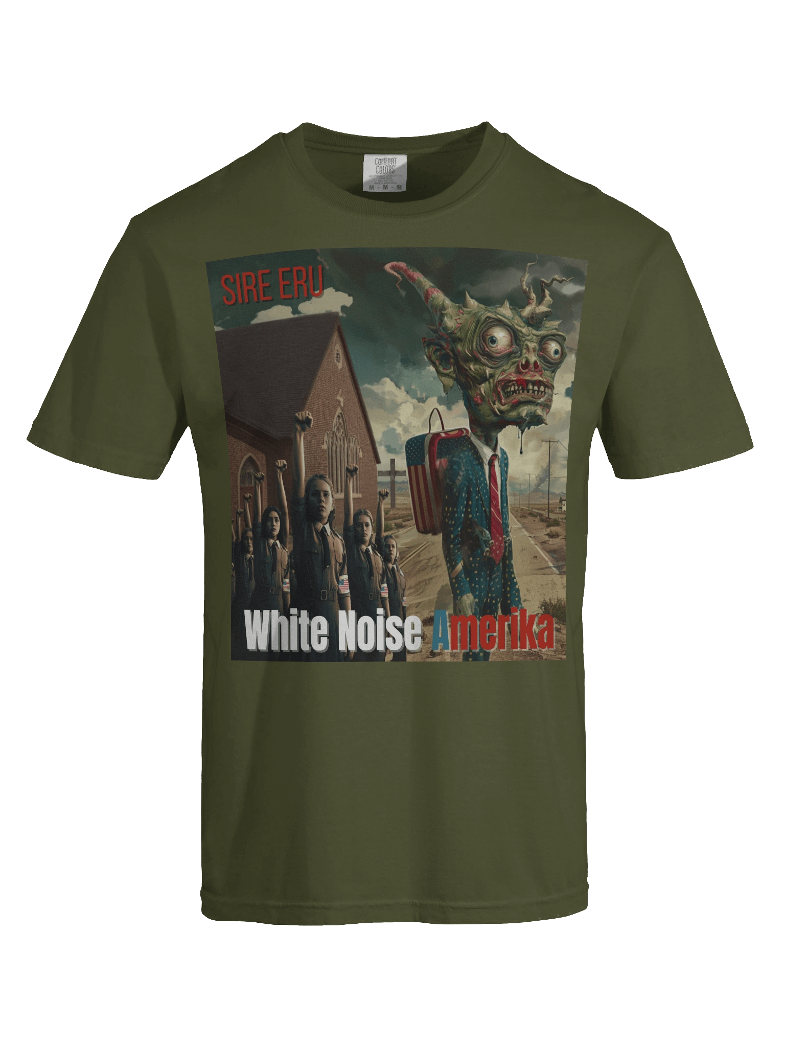 WHITE NOISE AMERIKA – Graphic T-Shirt by SIRE ERU product image (35)