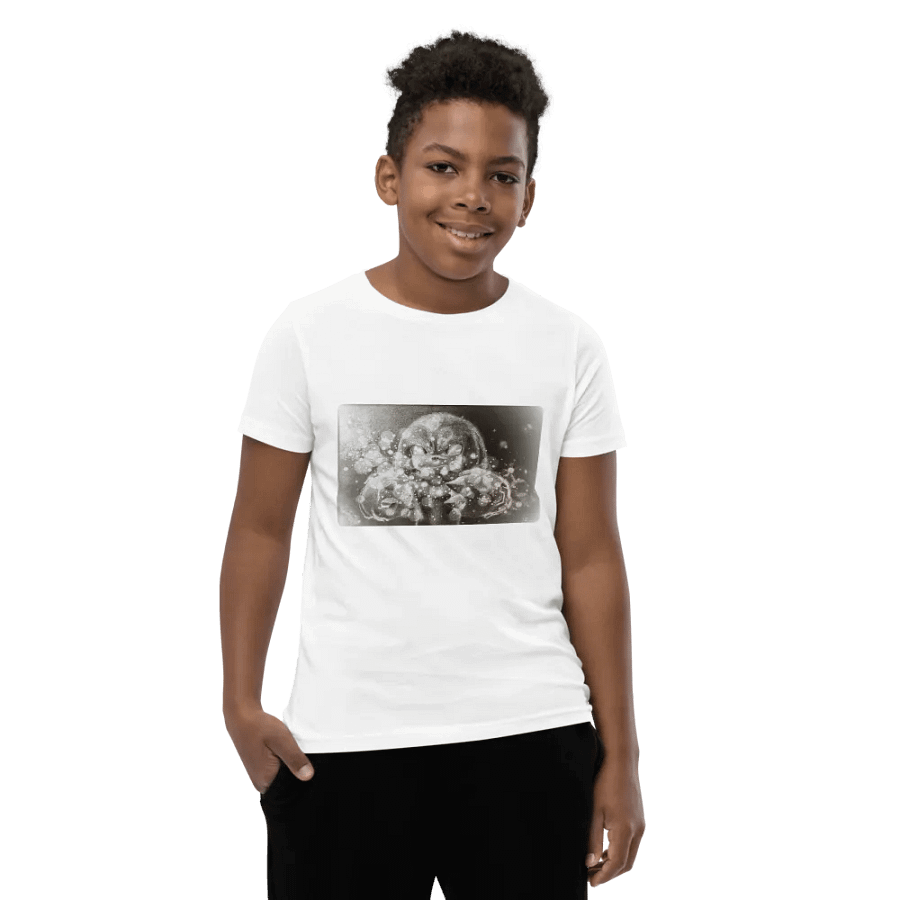 Knuckles The Echidna - White Youth T-Shirt product image (7)